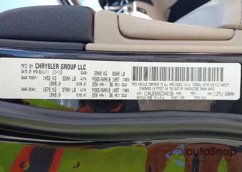 2014 Jeep Grand Cherokee Limited из США, поврежденный, VIN 1C4RJEBG6EC348158